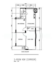 Blk 531 Jurong West Street 52 (Jurong West), HDB 3 Rooms #564187611